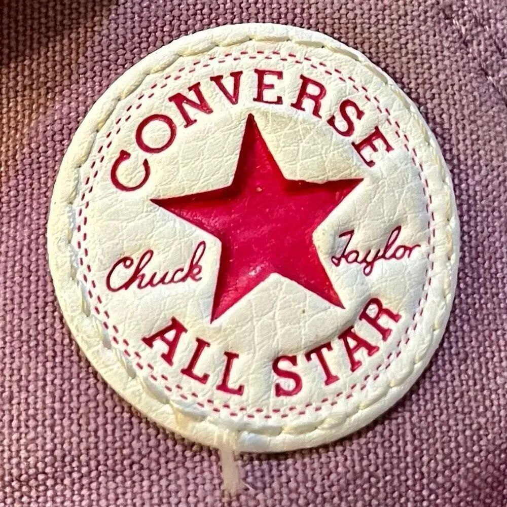 All Star Converse Girl’s Purple Chuck Taylor Zip High Tops 12.5